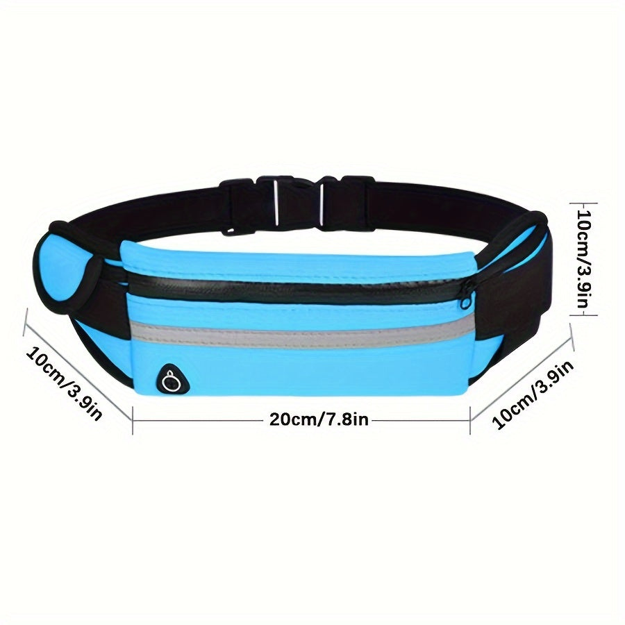 Lightweight Waterproof Sports Fanny Pack With Water Bottle Holder For Outdoor Activities