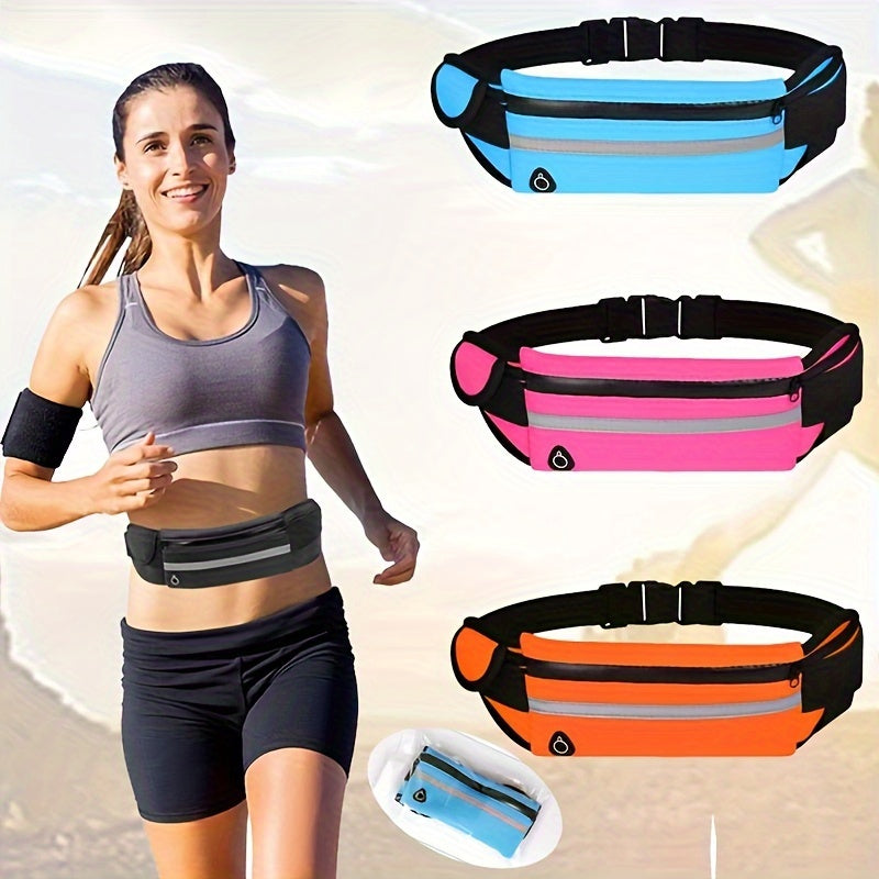 Lightweight Waterproof Sports Fanny Pack With Water Bottle Holder For Outdoor Activities