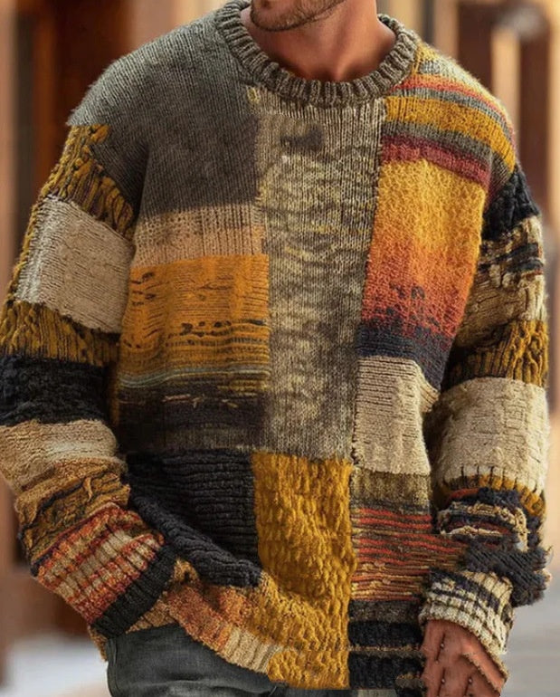 3D Digital-printed Fashion Crewneck Hoodie