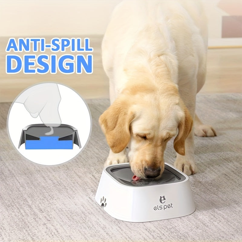 Dog Water Bowl Dog Bowl Slow Water Feeder No-Spill Pet Water Bowl Slow Feeder Dish