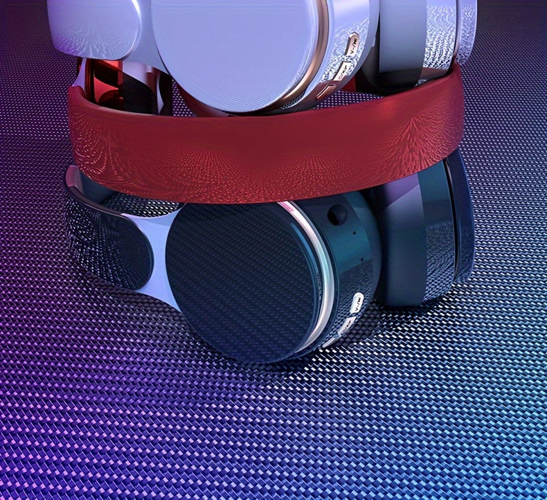 07S Wireless Over-Ear Headphones - Wireless 5.3, Long Battery Life, Soft Earmuffs, HD Sound, Portable & Adjustable for Outdoor Sports and Commuting, Outdoor Sports Headphones|Modern Wireless Headphones|Comfortable Earmuffs