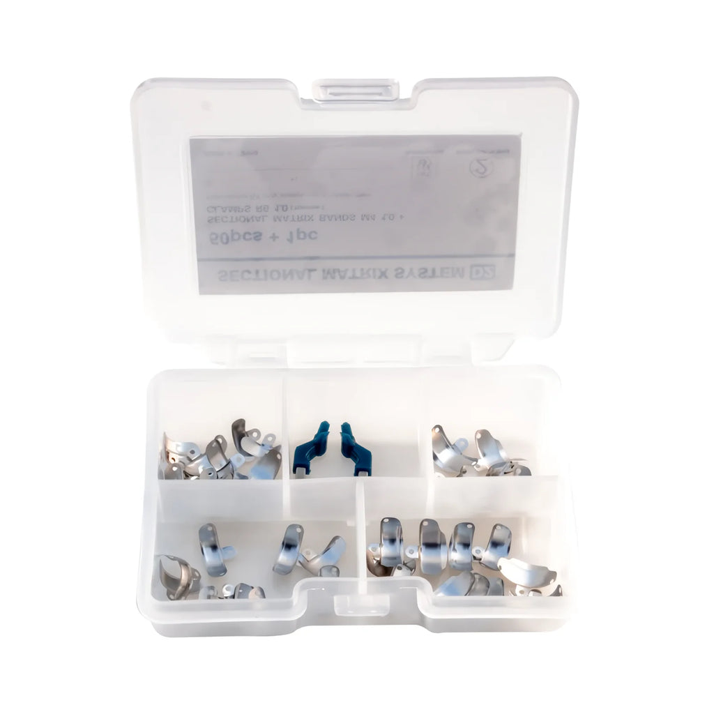 Dental Matrix Bands NITI Metal Matrices Clamp Ring Sectional Contoured Matrix System Nickel Titanium Clamping Ring Dentist Tools