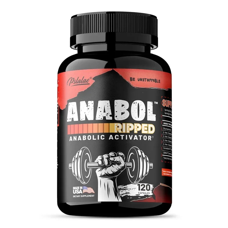 Anabol Ripped Anabolic Muscle Builder - Pre-workout for Stronger Muscles, Pumps, Energy and Endurance, Performance & Muscle Mass
