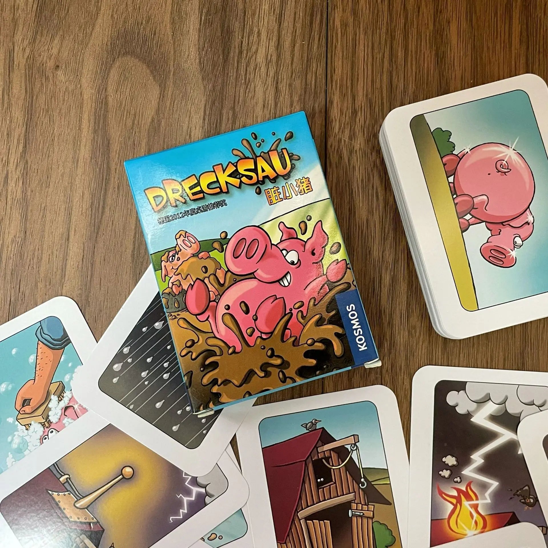 Chicken Chiu Chiu Board Game Grow Up Without Children Hot 5-8 Years Old Casual Party Card Game Intellectual Children Toys Gift