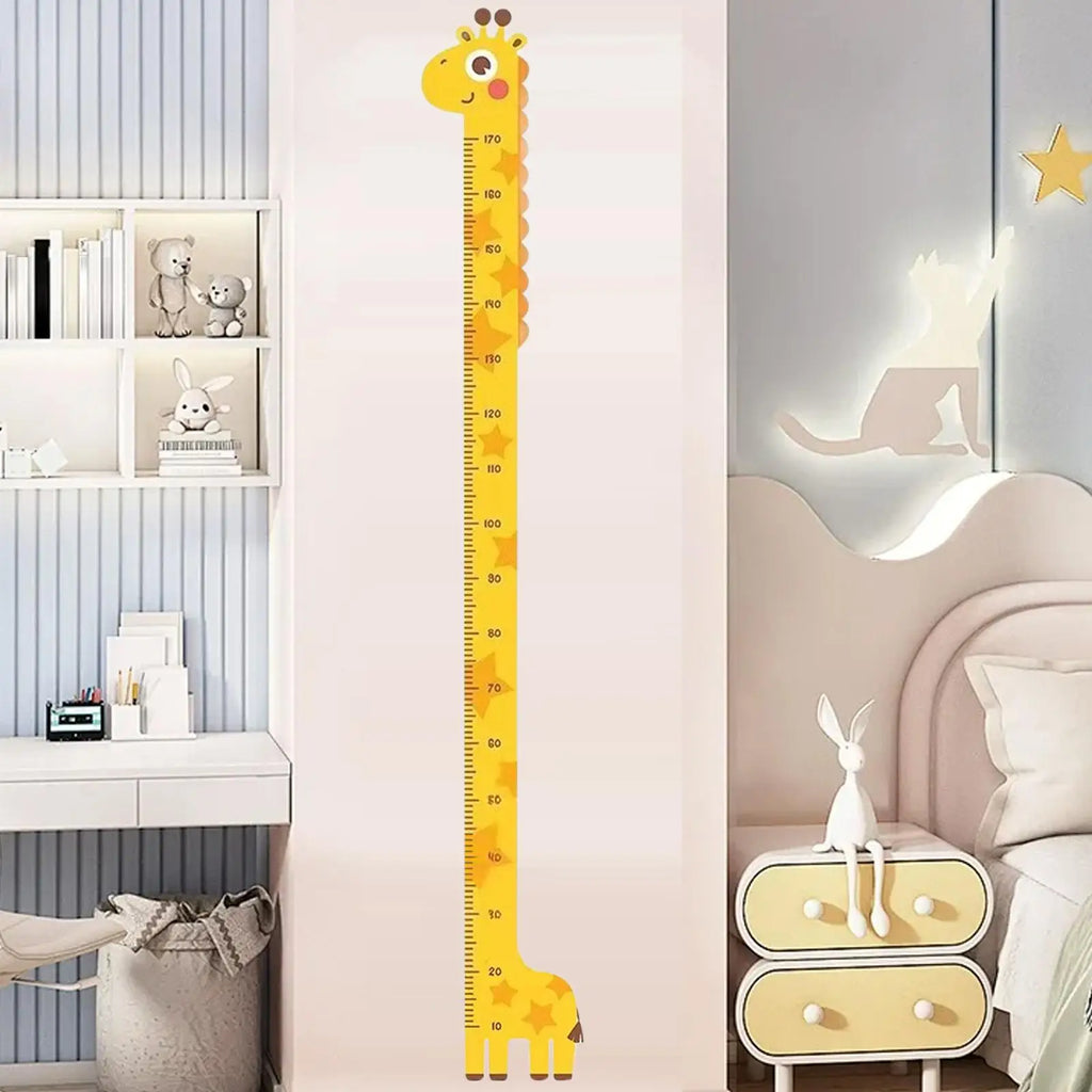 Children Height measuring Chart wooden Wall Growth height measuring board for Tracking Recording Baby Nursery Decor