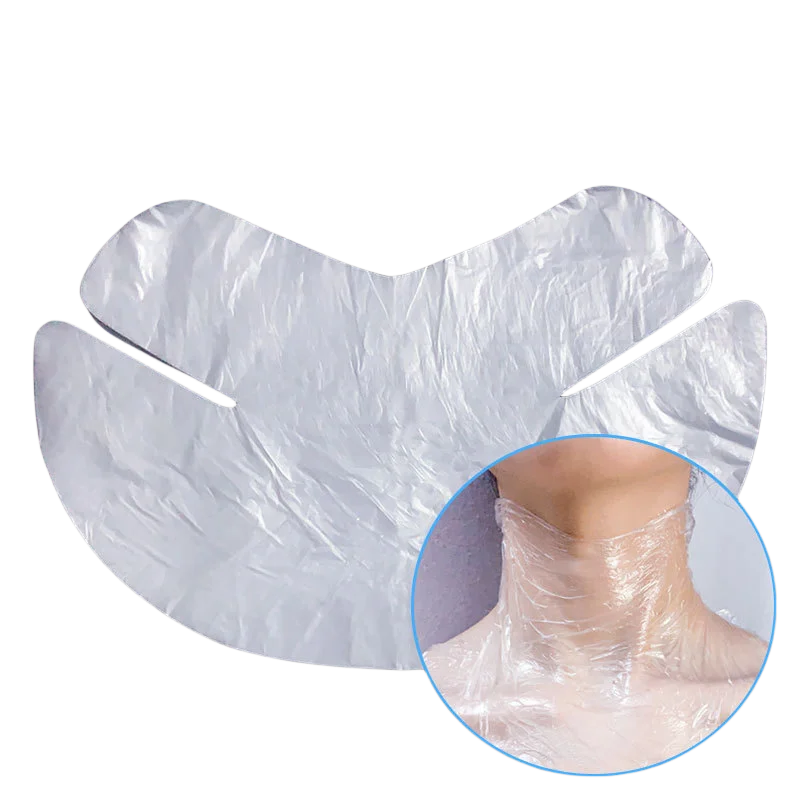 100pc Disposable Plastic Film for Face Fresh Keeping Film Mask Beauty Salon Promote Product Absorptio Ultra Thin Skin Care Paper