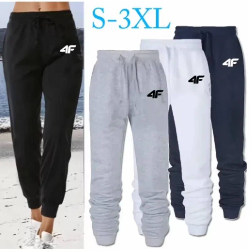 4F Men's Creativity Printed Jogging Pants, Fitness Joggers, Running Pants, Training Sport Trousers, Sportswear Sweatpants,