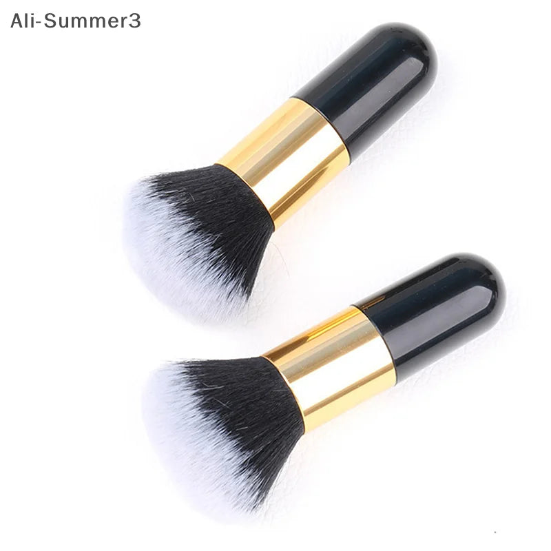(YY)1Pc 2025 New Big Size Makeup Brushes Foundation Powder Face Blush Brush Soft Face Brush Bealty Tool
