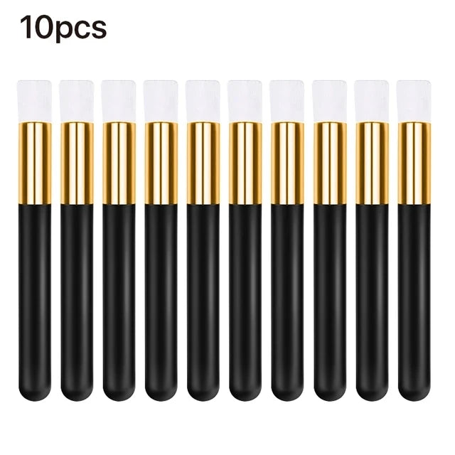 5/10pcs Eyelash Cleaning Brush Lash Shampoo Brush for Eyelash Extensions Peel Off Nose Pore Blackhead Remover Makeup Tools