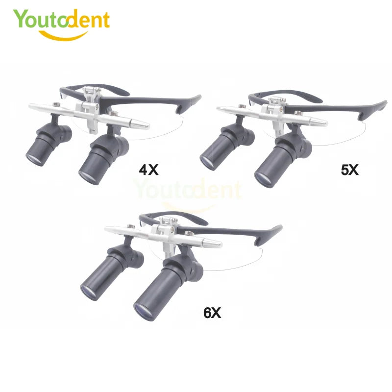 4X 5X 6X Dental Ergo Loupes 48 ° Ergo optical Loupes Oral Surgery Ergo Flip Up Loupes Prevent Lowering The Head