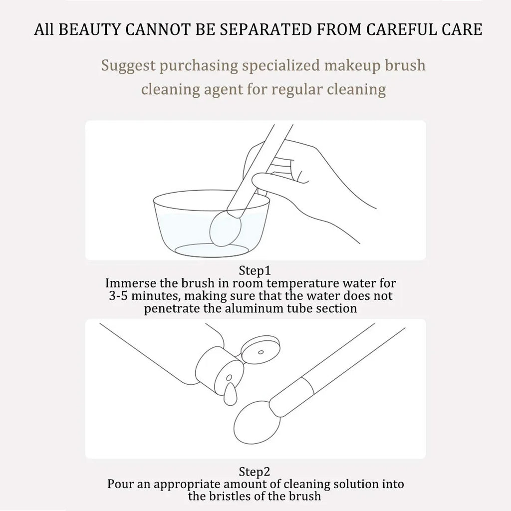 3D Nose Shadow Brush Facial Contour Makeup Brush Soft head blush Highlight Korean cosmetics female facial beauty tools