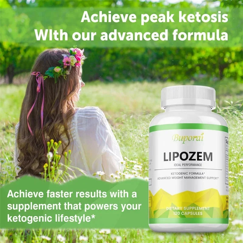 Lipozem Supplement - Weight Loss Capsules, Boosts Metabolism, Increases Energy and Controls Appetite