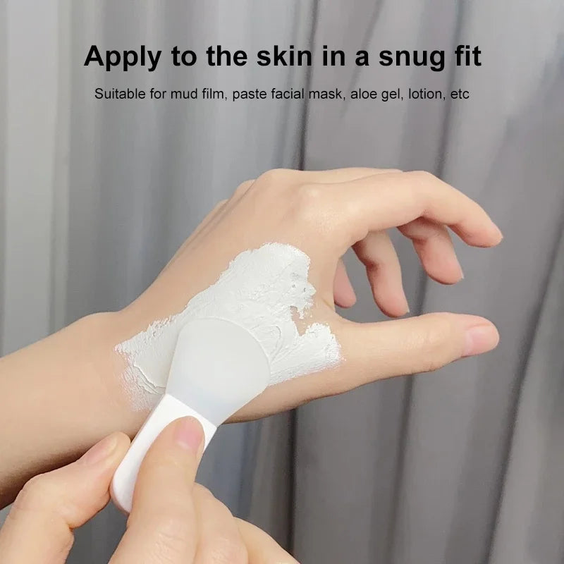 3Pcs Mini Silicone Mask Mixing Brush Facial SkinCare Tools Mud Cream Brushes DIY Skin Care Foundation Gel Cosmetic Beauty Tool