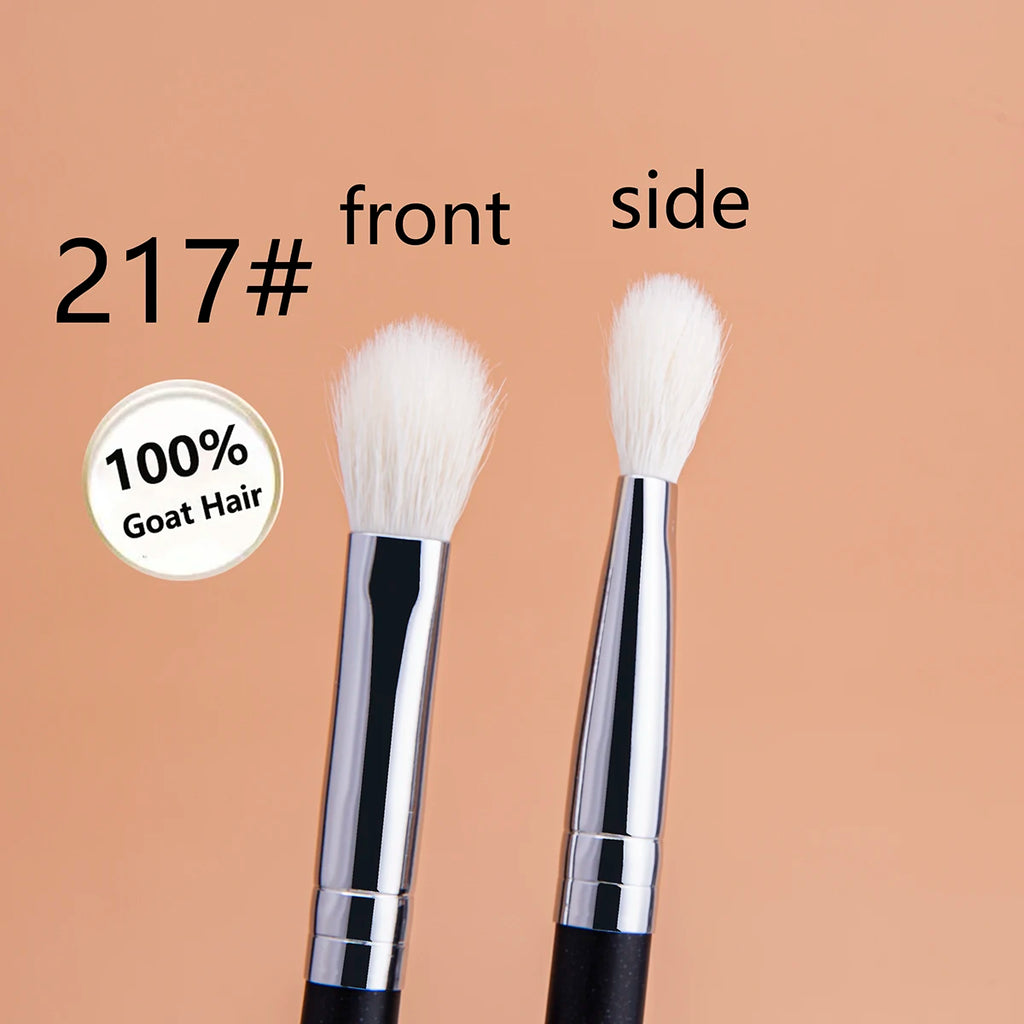 217 Eyeshadow Blending Brush 100% Goat Hair Eye Shadow Makeup Brushes Eyeshadow Crease Brush Fluffy Eyeshadow Blending Brush