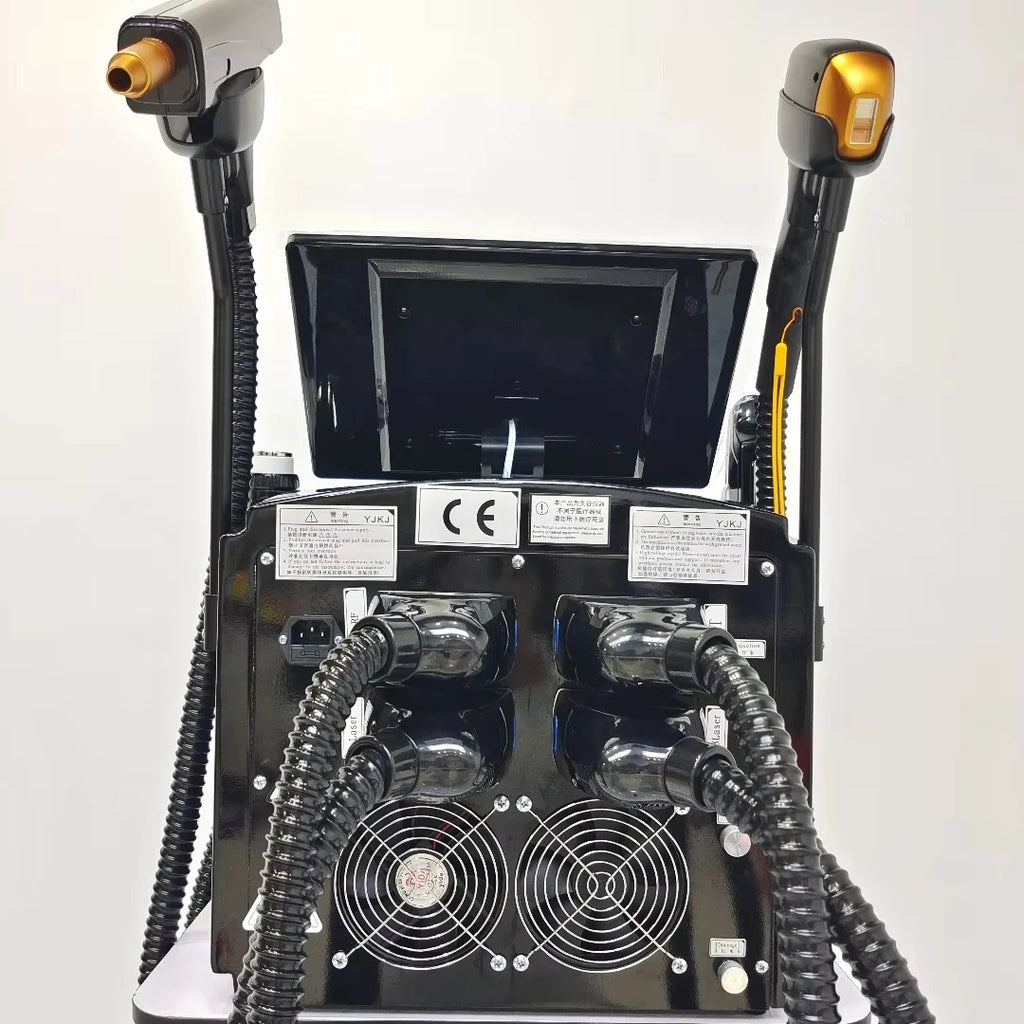 4in1 Soprano Titanium Ice Platinum RF Diode 755 808 940 1064nm 4 Wave Laser ND:YAG Machine Painless Hair Removal Machine 2025