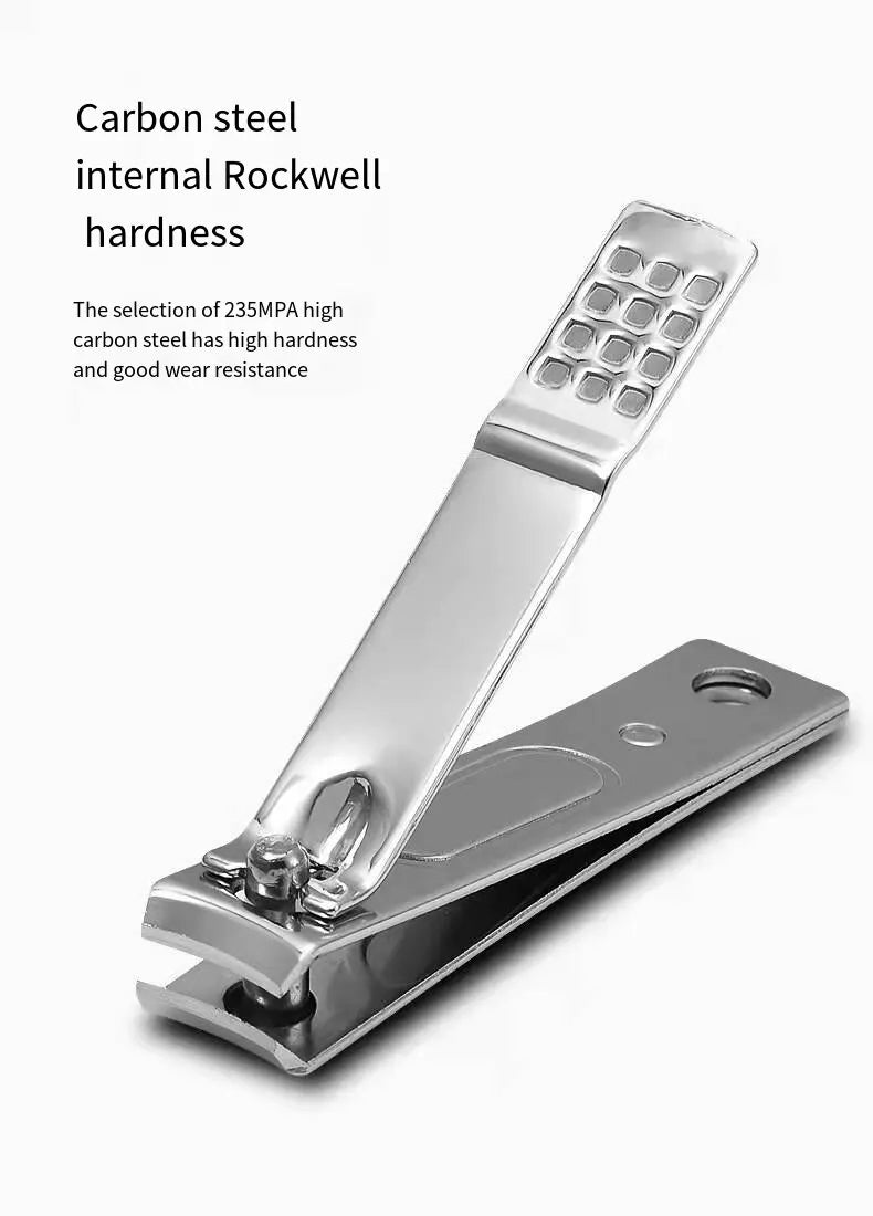 19PCS Professional Pedicure Nail Scissors Tool Nail Clipper Set Stainless Steel Manicure Cutter Trimmer Ear Spoon Nail Clipper