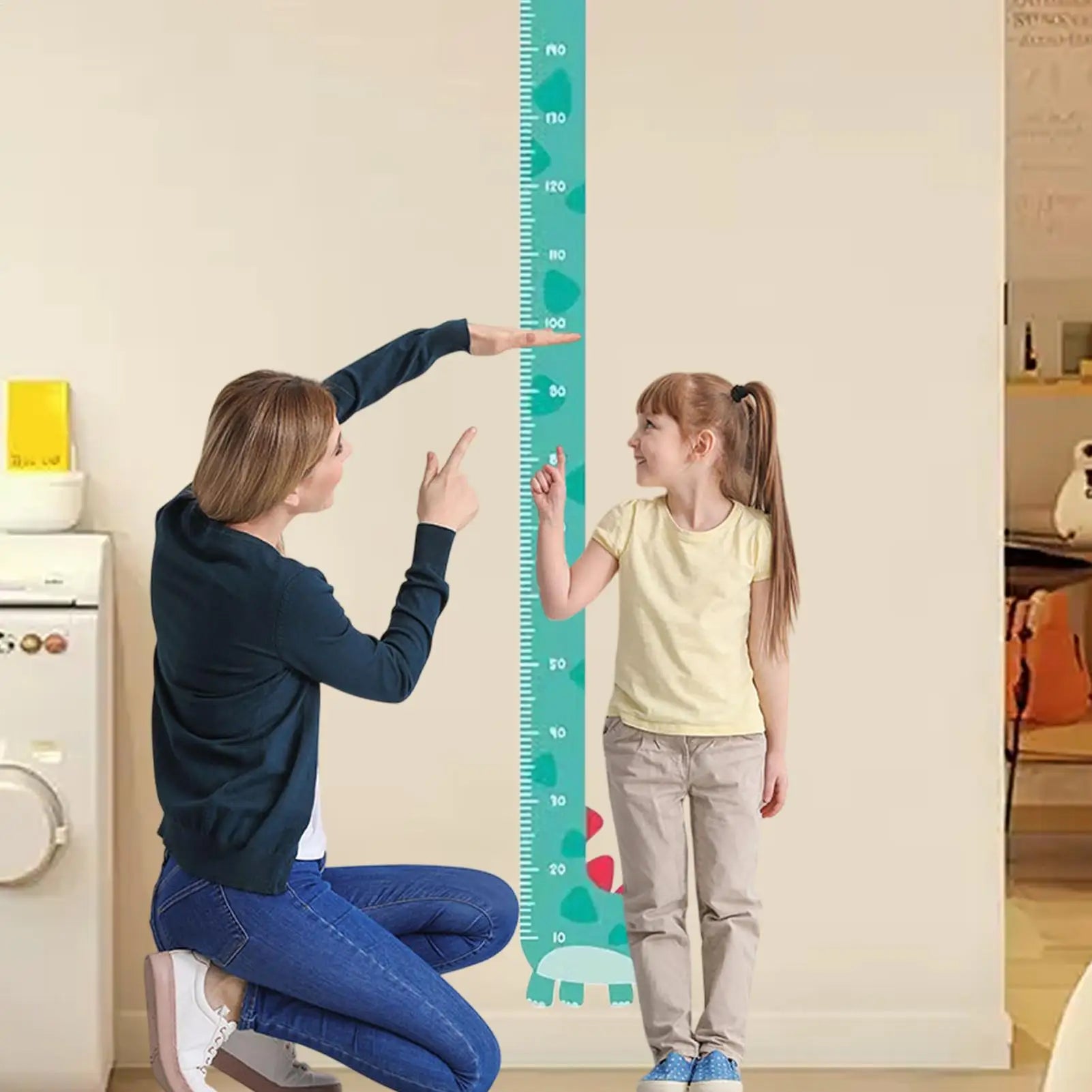Children Height measuring Chart wooden Wall Growth height measuring board for Tracking Recording Baby Nursery Decor