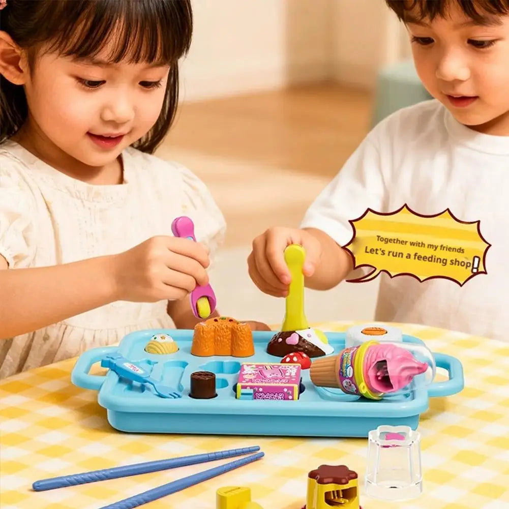 Children Early Education Feeding Toy Safe Materials With Smooth Edges Simulation Role Play Pretend Play Parent-Child Interaction