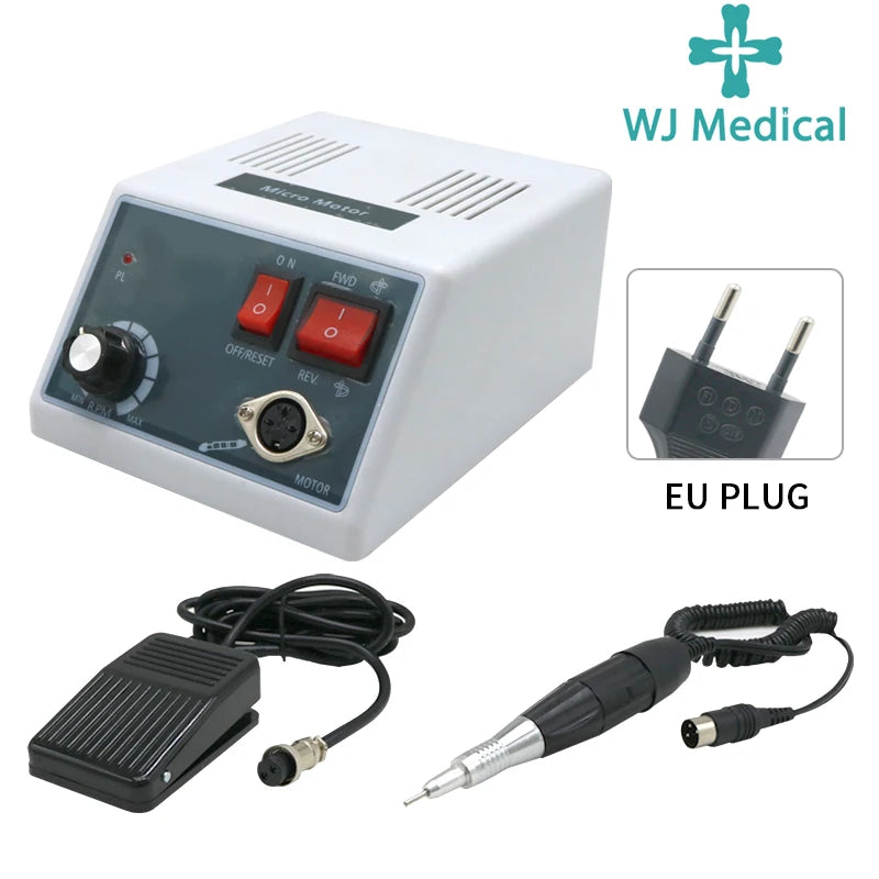 35000 RPM Polishing Machine E-Type Micromotor 18/102/204 Handle For Denture Polish Equipment Dental Handle Grinder Manicure Tool
