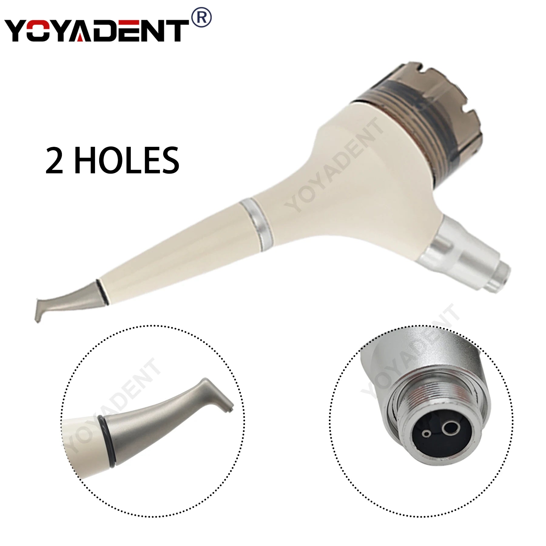 Dental Air Prophy Jet Polisher Tooth Whitening Sandblasting Gun For 65μm Supragingival Sandblasting Powder Fit NSK KAVO