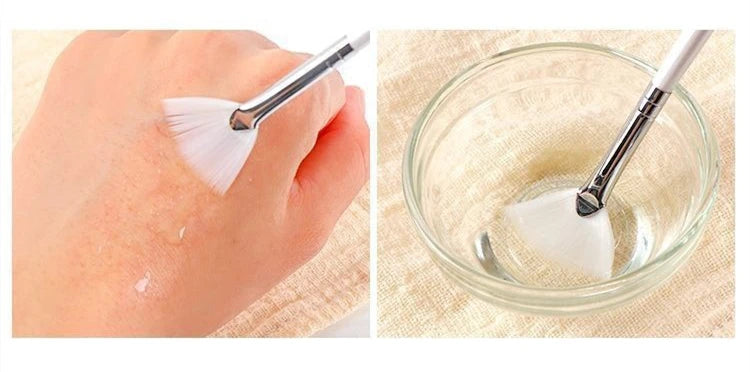 10/20/50pcs Fan Shape Facial Mask Brush Multifunctional Makeup Brushes Essential Oil Women Facial Body Beauty Makeup Tools Brush