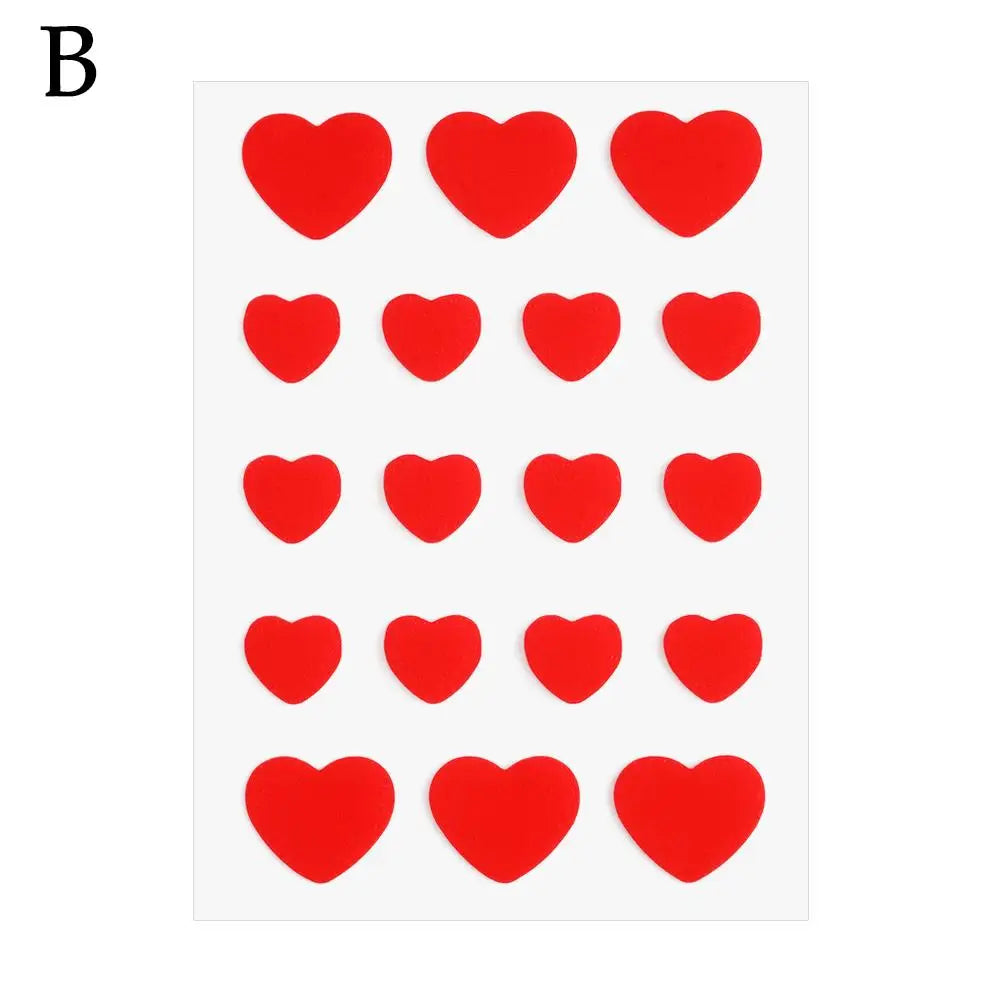 Cute Colorful Hydrocolloid Stars Heart Shaped Acne Pimple Patch For Face Invisible Spot Zits Blemishes Cover Stickers Skin Care