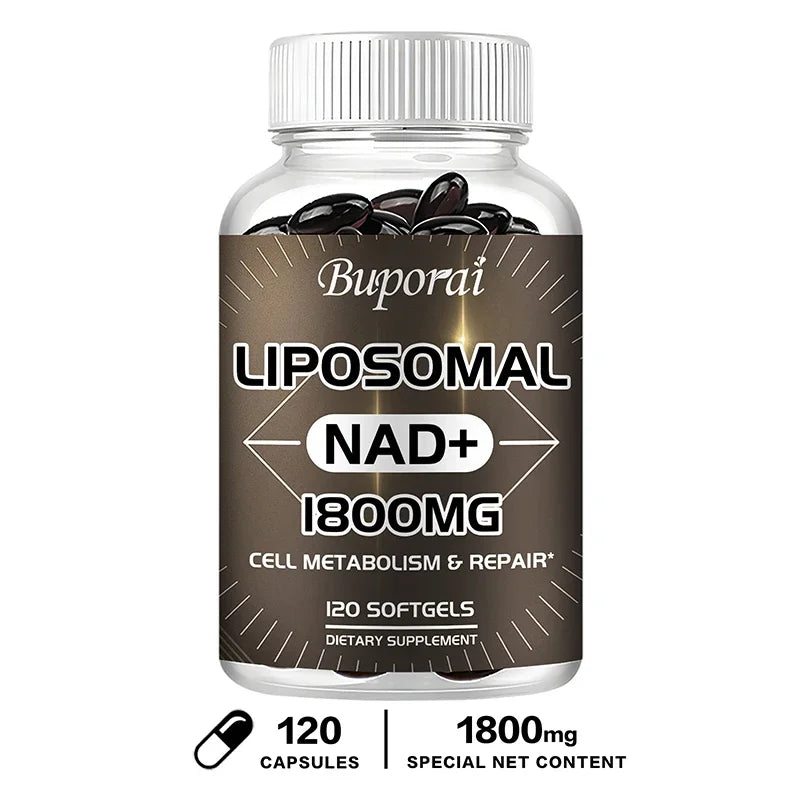 Liposomal NAD Supplement - Aging Defense, Cellular Energy, Heart & Brain Function,Longevity