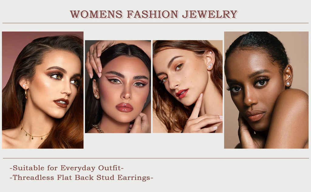 1 piece Medical Stainless Steel Crystal Zircon Ear Studs Earrings Tragus Cartilage Hypoallergenic Screws Piercing Jewelry