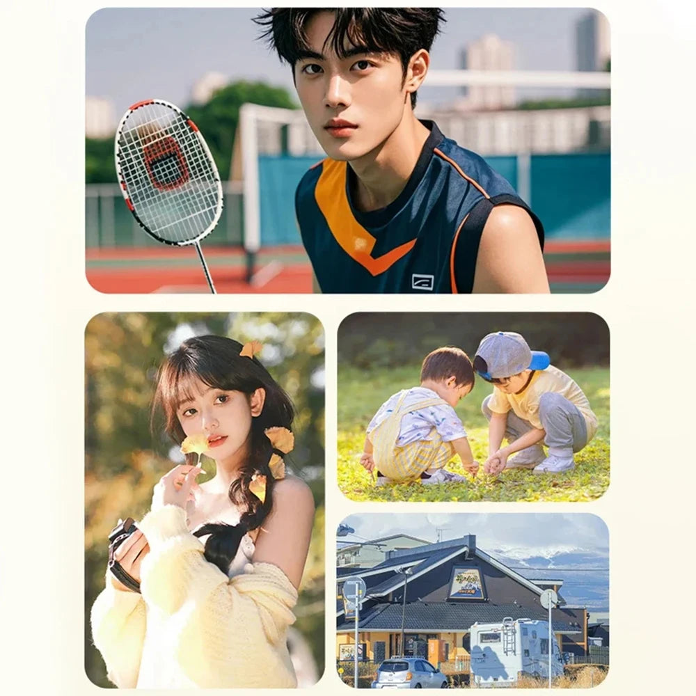 4K Digital Camera 50MP HD Retro Pocket Cameras Photography Travel Selfie Entry-Level Small Camera with 8x Zoom Compact Camcorder