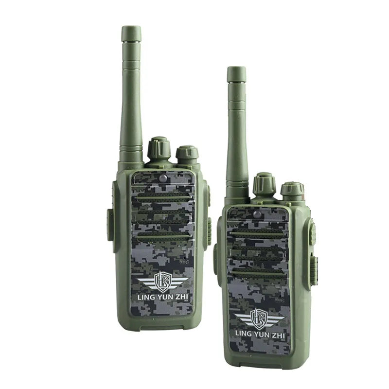 Children Handheld Walkie-talkie One-to-one Parent-child Interaction Outdoor Indoor Games Fun Camouflage Walkie-talkie Toys