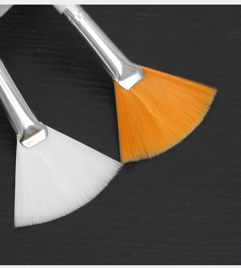 10/20/50pcs Fan Shape Facial Mask Brush Multifunctional Makeup Brushes Essential Oil Women Facial Body Beauty Makeup Tools Brush