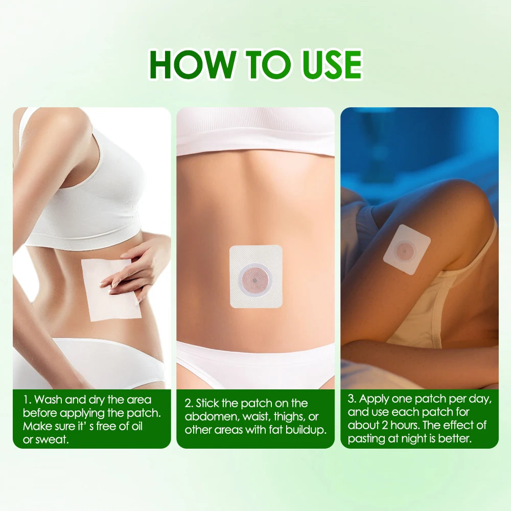 30Pcs/Box Weight Loss Slim Patch Fat Burning Slimming Products Body Belly Waist Losing Weight Cellulite Fat Burner Sticker