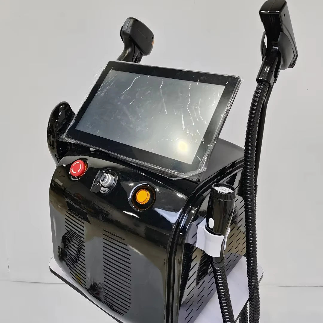 4in1 Soprano Titanium Ice Platinum RF Diode 755 808 940 1064nm 4 Wave Laser ND:YAG Machine Painless Hair Removal Machine 2025