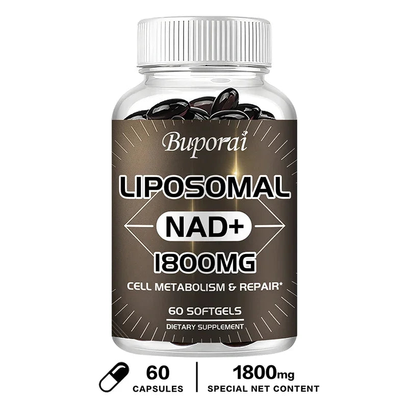 Liposomal NAD Supplement - Aging Defense, Cellular Energy, Heart & Brain Function,Longevity