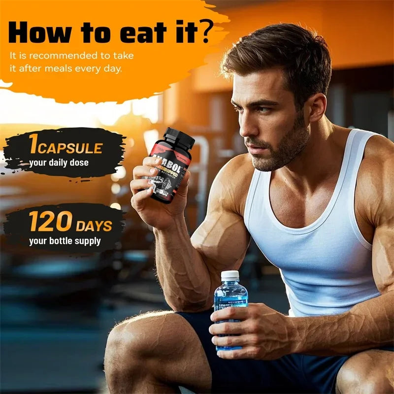 Anabol Ripped Anabolic Muscle Builder - Pre-workout for Stronger Muscles, Pumps, Energy and Endurance, Performance & Muscle Mass