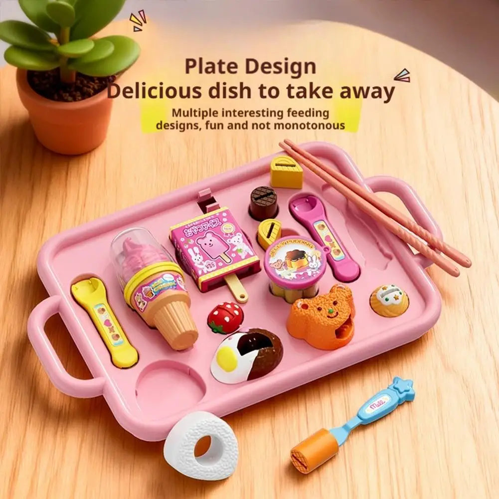 Children Early Education Feeding Toy Safe Materials With Smooth Edges Simulation Role Play Pretend Play Parent-Child Interaction