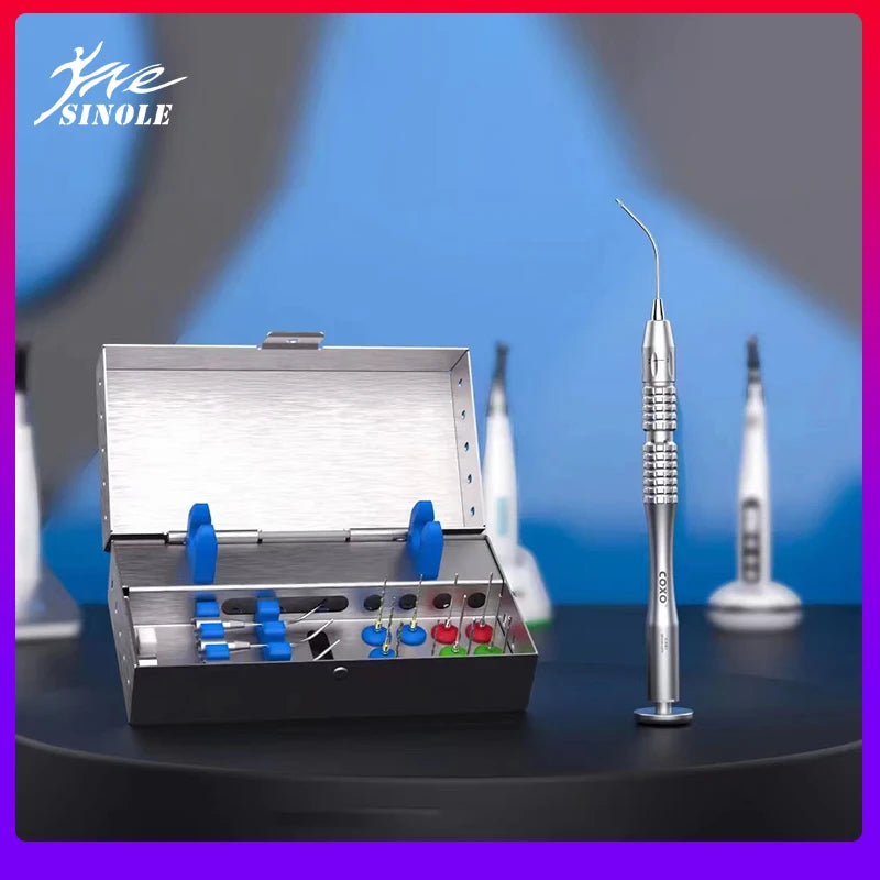 Dental Endodontic Endo File Removal System Kit / Endo Broken File Removal Instrument Set Root Canal File Extractor For Clinic