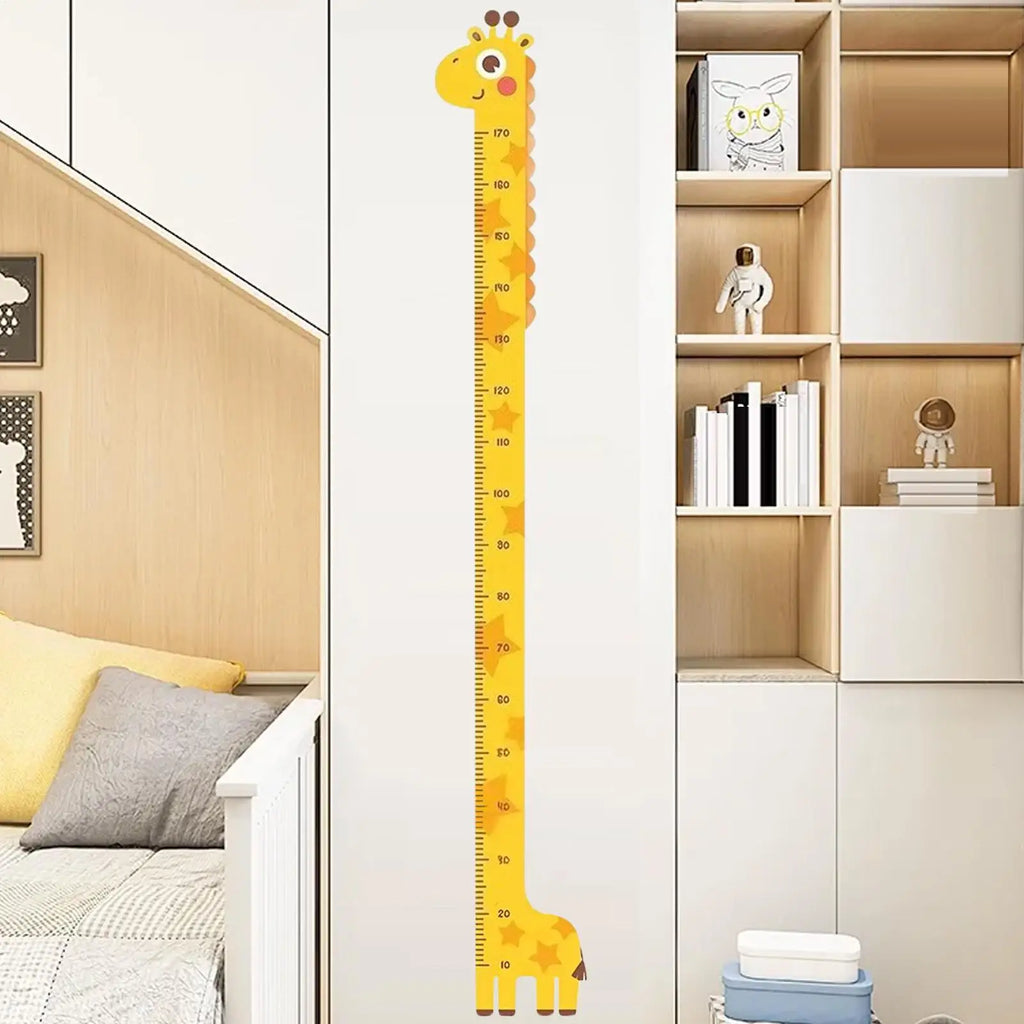 Children Height measuring Chart wooden Wall Growth height measuring board for Tracking Recording Baby Nursery Decor