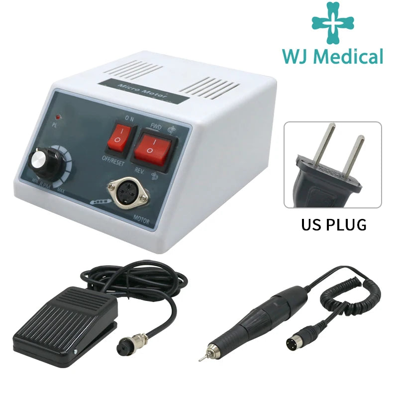 35000 RPM Polishing Machine E-Type Micromotor 18/102/204 Handle For Denture Polish Equipment Dental Handle Grinder Manicure Tool
