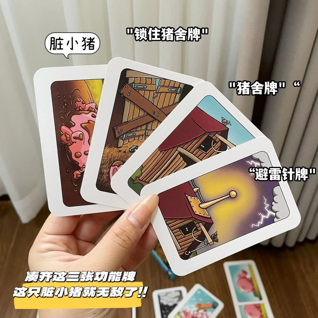 Chicken Chiu Chiu Board Game Grow Up Without Children Hot 5-8 Years Old Casual Party Card Game Intellectual Children Toys Gift