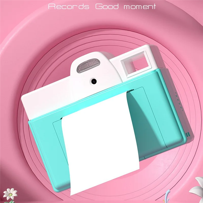 INLIG-Children Camera Instant Print Kids Digital Thermal Print Camera Instant Photo Printing Camera Toys Gifts Boy And Girl