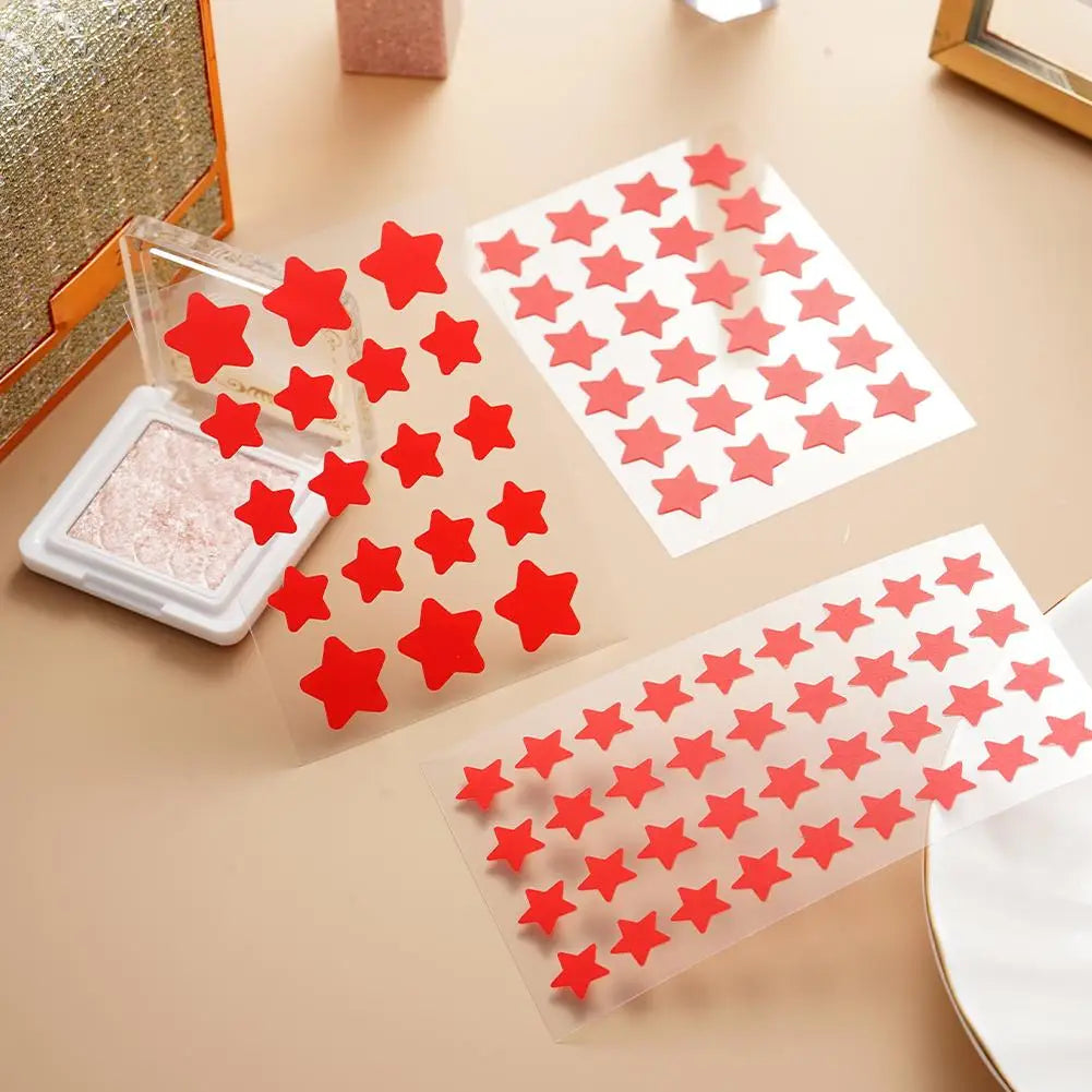Cute Colorful Hydrocolloid Stars Heart Shaped Acne Pimple Patch For Face Invisible Spot Zits Blemishes Cover Stickers Skin Care
