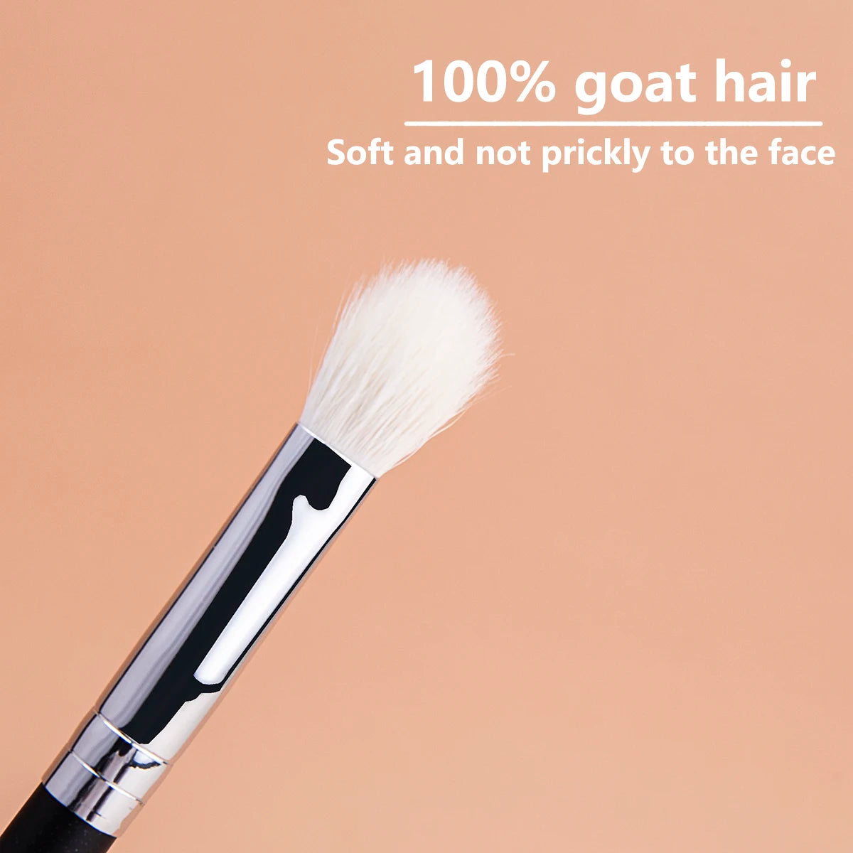 217 Eyeshadow Blending Brush 100% Goat Hair Eye Shadow Makeup Brushes Eyeshadow Crease Brush Fluffy Eyeshadow Blending Brush