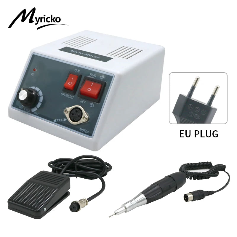 Dental Hand Grinder Lab MARATHON N3 Micromotor Polishing E-TYPE 35000 RPM Dental Lab Equipment Dentist Nail Drills Machine Tools