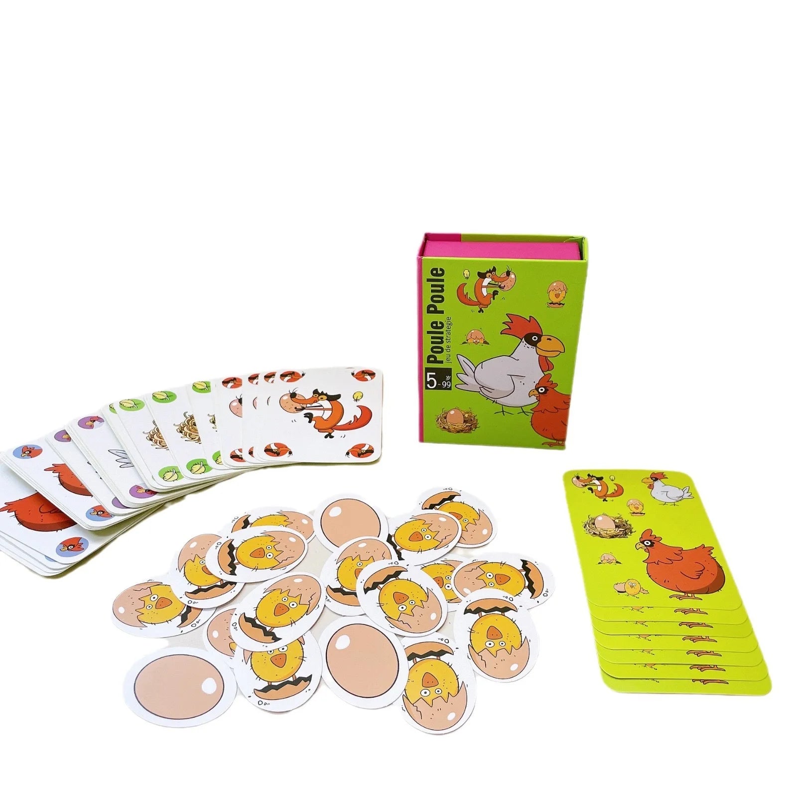 Chicken Chiu Chiu Board Game Grow Up Without Children Hot 5-8 Years Old Casual Party Card Game Intellectual Children Toys Gift