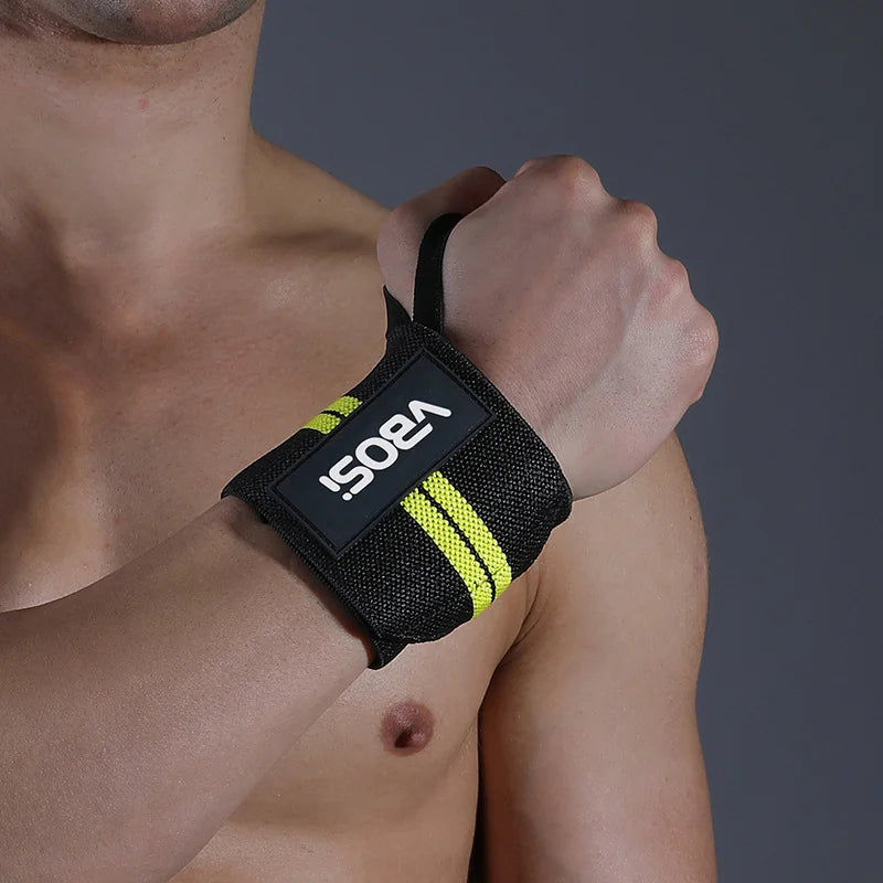 1 Piece Adjustable Wrist Support Wraps for Weightlifting with Thumb Loop Unisex Horizontal Bar Gym Fitness Wristband