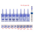 10/50Pcs Derma Pen Needle Cartridge Microneedling Machine Bayonet Dr Pen A6 A1 M5 M7 N2 E30 Replace Stamp 9 12 36 42 Pin Nano
