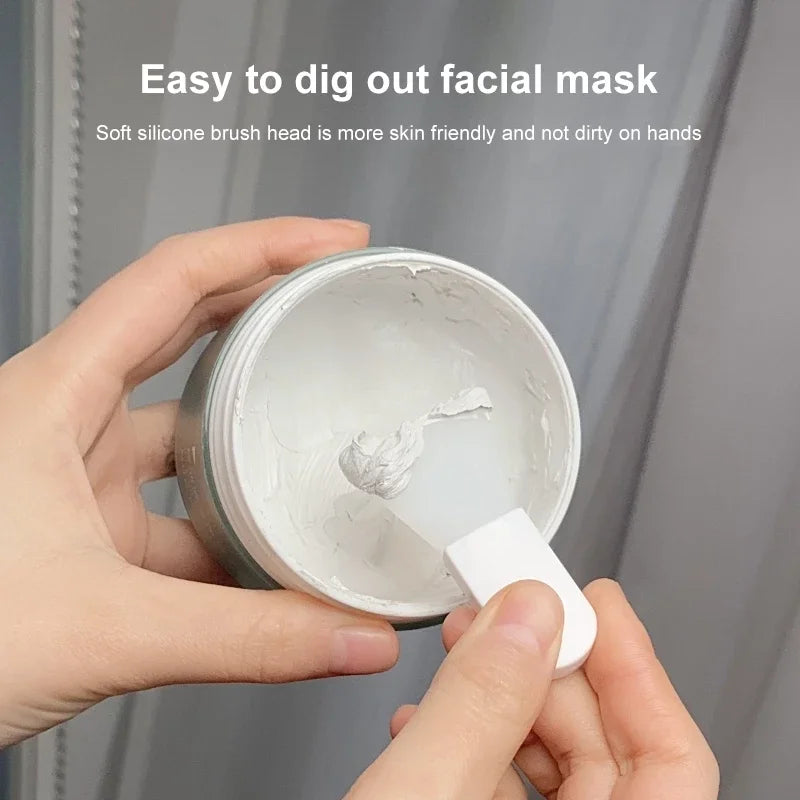 3Pcs Mini Silicone Mask Mixing Brush Facial SkinCare Tools Mud Cream Brushes DIY Skin Care Foundation Gel Cosmetic Beauty Tool