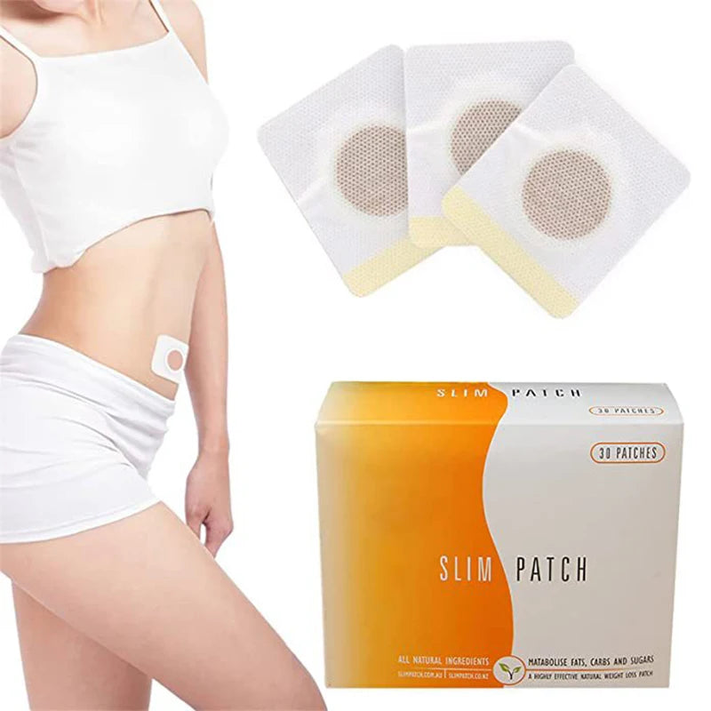 30Pcs/Box Weight Loss Slim Patch Fat Burning Slimming Products Body Belly Waist Losing Weight Cellulite Fat Burner Sticker