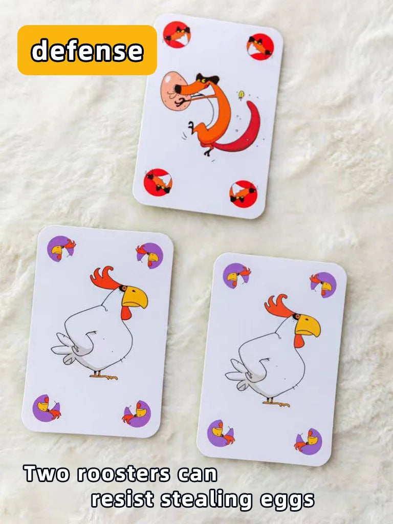 Chicken Chiu Chiu Board Game Grow Up Without Children Hot 5-8 Years Old Casual Party Card Game Intellectual Children Toys Gift